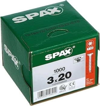 Spax – Vis universelle tete fraisee